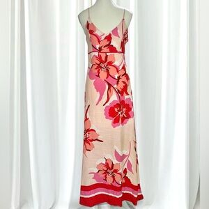 NWT White Closet Elements Floral Maxi Dress – Size S